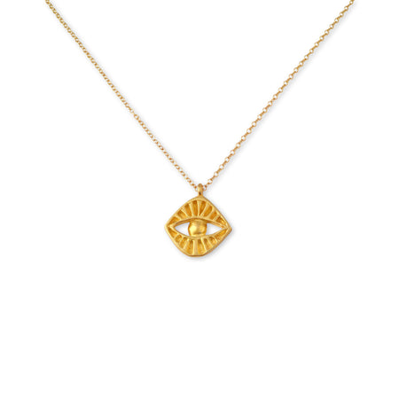 Small Gold Eye necklace - Third Eye Don't Lie