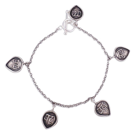 Silver Lotus Petal Necklace