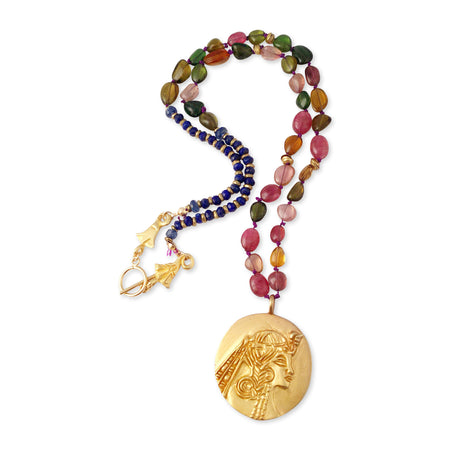 Maat Goddess necklace - Divine Balance Talisman