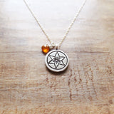 Trunk Show - Sacral Chakra   “I Feel”  Necklace