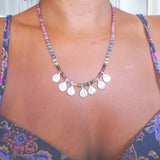 gemstone chakra necklace