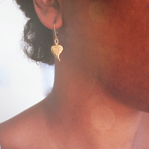 Bodhi Leaf Enlightenment Earrings